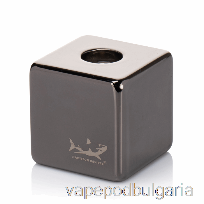 Vape 10000 Дръпки Hamilton Devices Cube 560mah изпарител батерия Mod Gunmetal